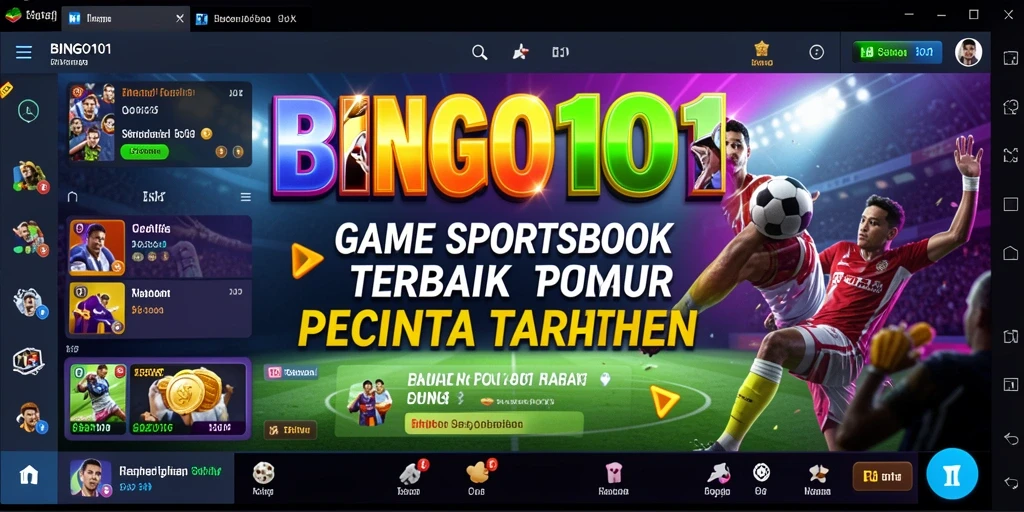 Tampilan gameplay BINGO101 yang menarik dan interaktif.