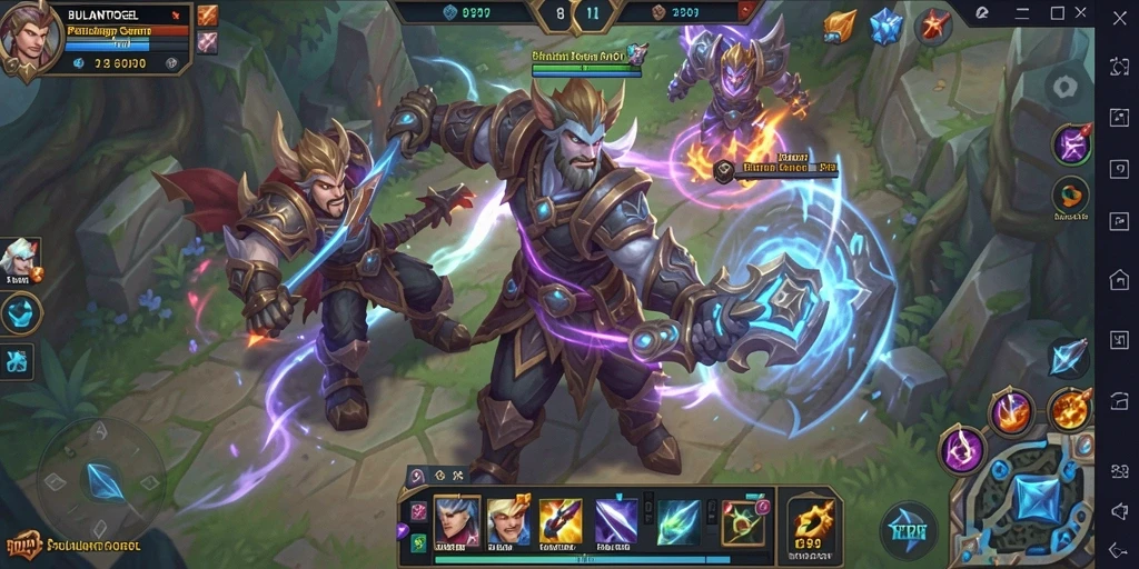 Screenshot utama BULANTOGEL menampilkan aksi seru dalam gameplay MMORPG.