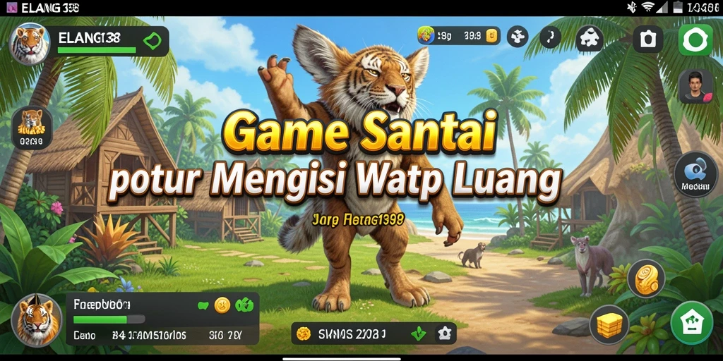 Tampilan gameplay menarik dan penuh warna dari ELANG138.