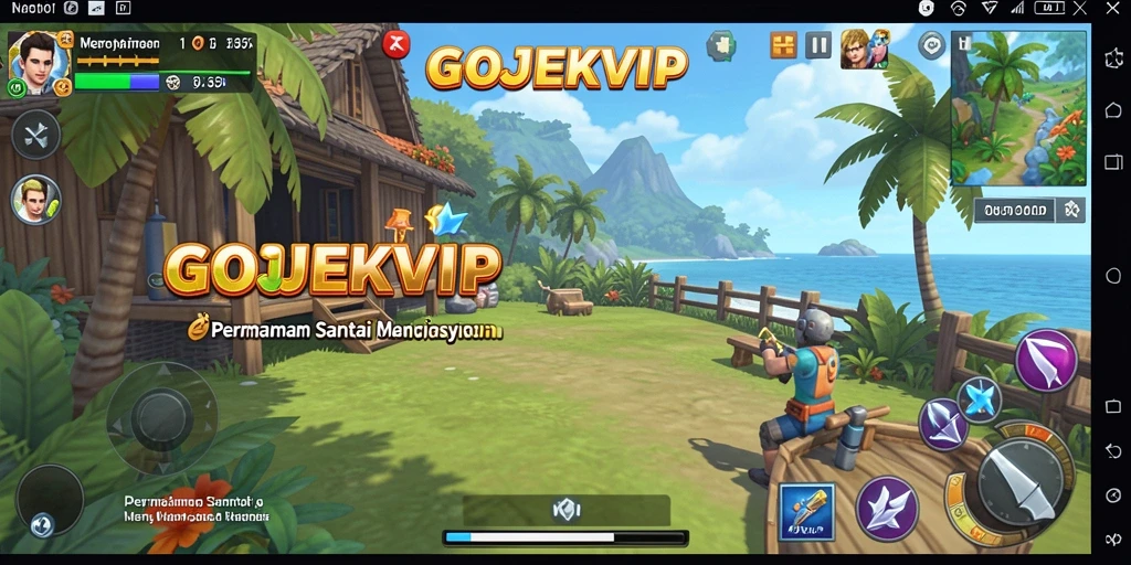 Tampilan gameplay seru dari GOJEKVIP yang penuh tantangan.