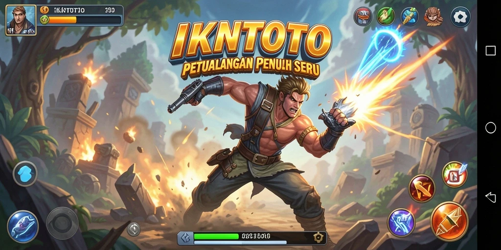 Tampilan seru dari gameplay IKNTOTO yang penuh aksi.