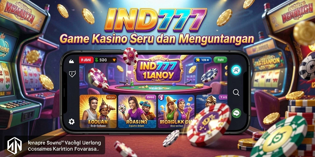 Tampilan menarik dari gameplay Kasino yang mendebarkan.