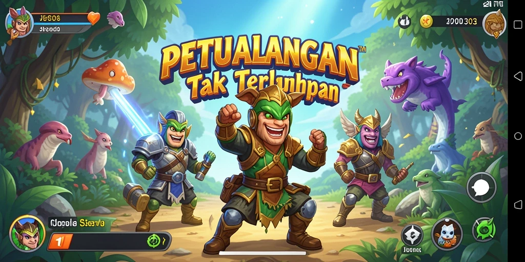 Screenshot JUDOL303 menampilkan aksi seru dalam gameplay Arcade.