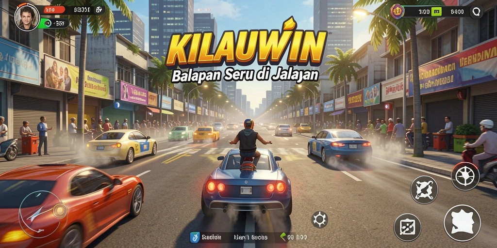 Tampak gameplay KILAUWIN yang menegangkan dan seru.