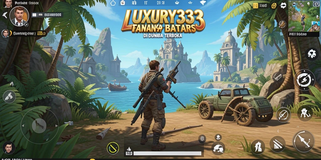 Screenshot menampilkan aksi seru dalam gameplay Open World.