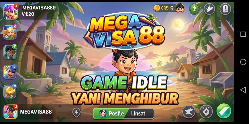 Screenshot gameplay MEGAVISA88 yang menampilkan keseruan bermain Idle.