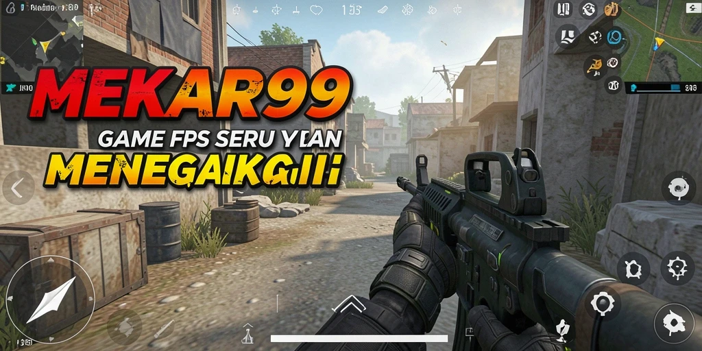 Gameplay seru dan aksi menegangkan di MEKAR99.