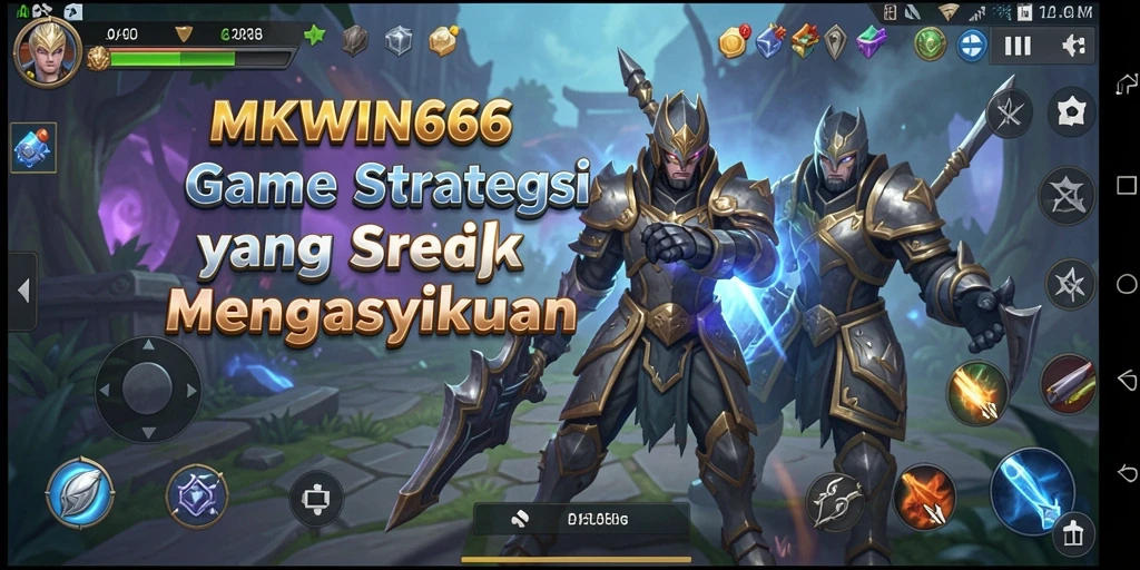 Tangkapan layar gameplay MKWIN666 yang menampilkan strategi yang menarik dan mendebarkan.