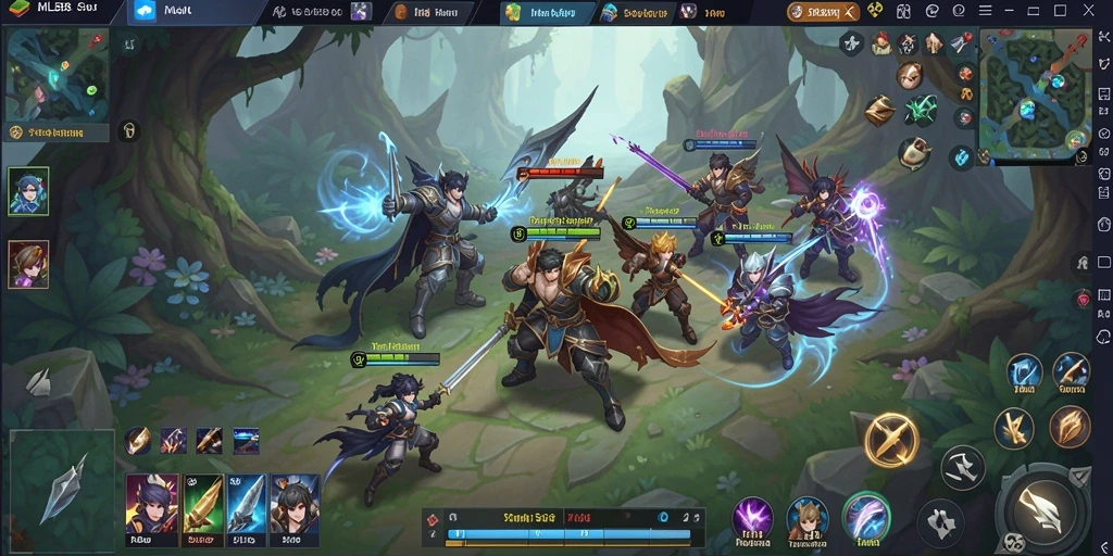 Tampilan gameplay petualangan seru di MLBB8 dengan grafis menawan.