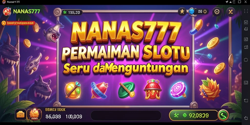 Screenshot gameplay NANAS777 yang menunjukkan keseruan permainan Slot.