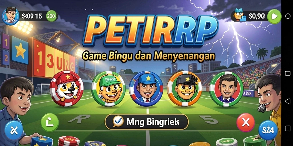 Gameplay seru dari PETIRRP dengan suasana Bingo yang mengasyikkan.