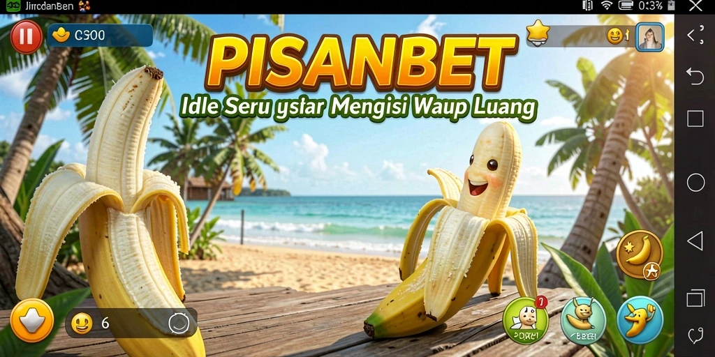 Tangkapan layar utama PISANGBET menunjukkan gameplay Idle yang menarik.