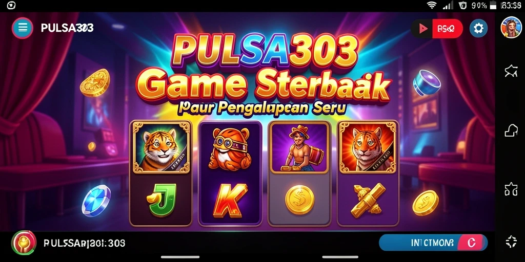 Screenshot gameplay PULSA303 menampilkan keseruan permainan Slot.