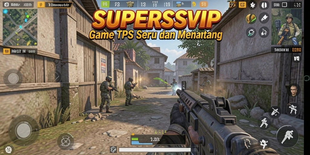 Gameplay intens <strong>SUPERSVIP</strong> dengan aksi pertempuran yang mengagumkan.