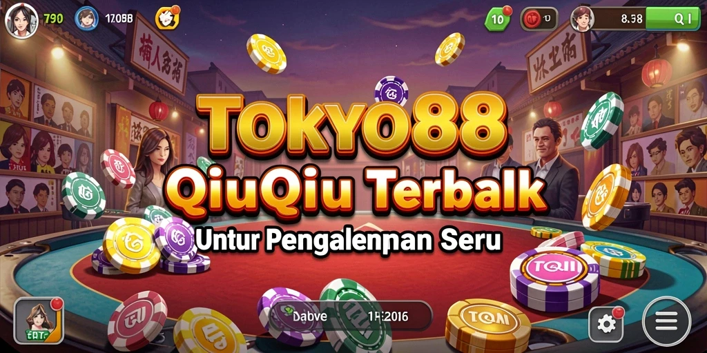 Screenshot gameplay QiuQiu yang mendebarkan di TOKYO88.