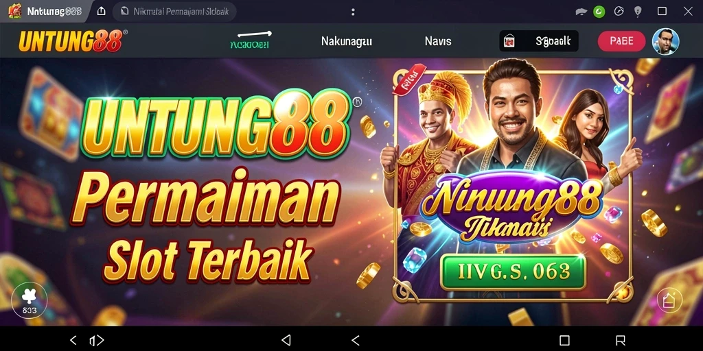 Screenshot gameplay UNTUNG88 menunjukkan berbagai mesin Slot yang mendebarkan.