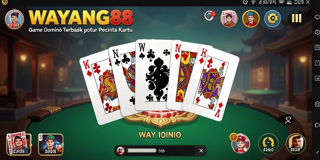 Tampilan gameplay WAYANG88 yang menarik dan interaktif saat bermain Domino.